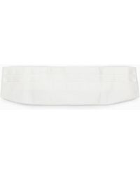 Emporio Armani - Pure Silk Tuxedo Band - Lyst