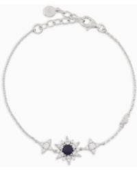 Emporio Armani - Sterling Station Bracelet - Lyst