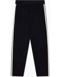 Emporio Armani - Pantaloni A Vita Elastica - Lyst