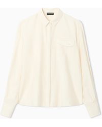Emporio Armani - Technical Rayon Shirt - Lyst