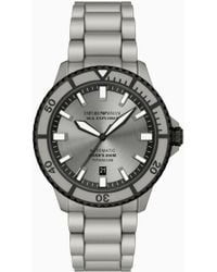 Emporio Armani - Sea Explorer Automatic Watch - Lyst