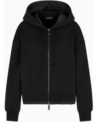 Emporio Armani - Sweat-Shirt À Capuche En Jersey Double Capsule Travel Essential - Lyst