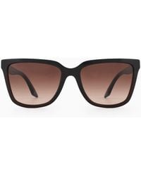 Emporio Armani - Irregular-Shaped Sunglasses - Lyst