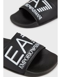 Emporio Armani Slippers for Women | Online Sale up to 75% off | Lyst