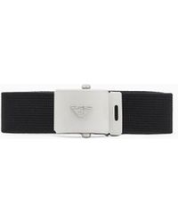 Emporio Armani - Eagle Club Capsule Collection Webbing Belt With Buckle - Lyst