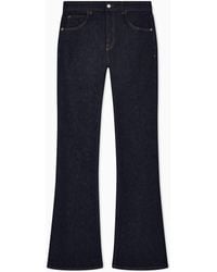 Emporio Armani - Denim Slim Fit Mercerized Jeans With 5 Pockets Essential - Lyst