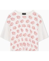 Emporio Armani - Oversized T-Shirt - Lyst
