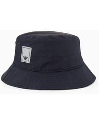 Emporio Armani - Travel Essentials Nylon Cloche Hat - Lyst