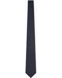 Emporio Armani - Jacquard Pure Silk Tie - Lyst