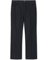 Emporio Armani - J76 Straight Fit, Technical Cotton Five-Pocket Trousers - Lyst