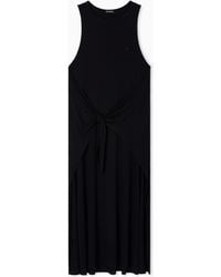 Emporio Armani - Jersey Long Beachwear Dress - Lyst