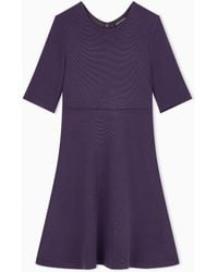 Emporio Armani - Unlined Dress - Lyst