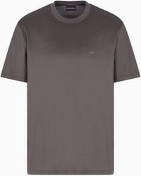 Emporio Armani - Travel Essentials Lyocell-Blend Jersey T-Shirt - Lyst