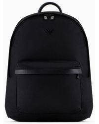 Emporio Armani - Asv Recycled Nylon Backpack - Lyst
