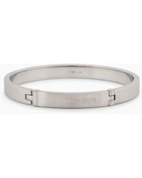 Emporio Armani - Stainless Steel Bangle Bracelet - Lyst