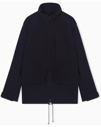 Emporio Armani - Travel Essential Nylon Full-Zip Blouson - Lyst