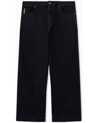 Emporio Armani - Wide-Leg Five-Pocket Jeans - Lyst