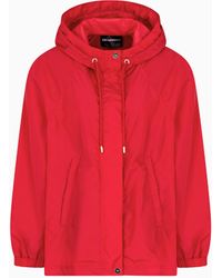 Emporio Armani - Blouson À Capuche En Nylon Nouvel An Lunaire Asv - Lyst