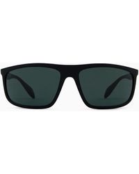 Emporio Armani - Aviator Sunglasses - Lyst