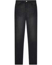 Emporio Armani - High Rise Jeans - Lyst