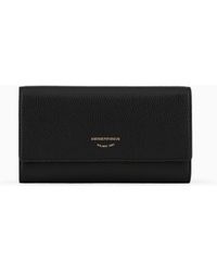 Emporio Armani - Cartera Myea Con Solapa Y Estampado De Ciervo - Lyst