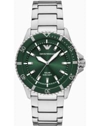 Emporio Armani - Orologio World Explorer A Tre Lancette - Lyst