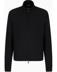 Emporio Armani - Icon Full-Zip Blouson - Lyst