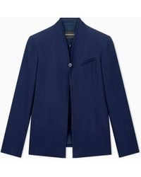 Emporio Armani - Jacket With Bib - Lyst