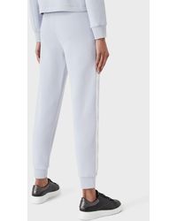 EMPORIO ARMANI SPORTSWEAR Emporio Armani 163774 9A265 - Pantalón de chándal  mujer blue - Private Sport Shop
