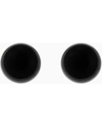 Emporio Armani - Mother-Of-Pearl Effect Half-Sphere Earrings - Lyst