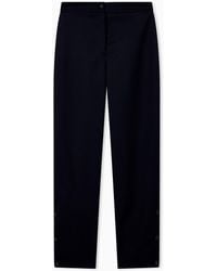 Emporio Armani - Virgin Wool Blend Pants Boteh Capsule - Lyst