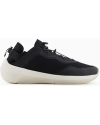 Emporio Armani - Travel Essentials Mesh Sneakers - Lyst