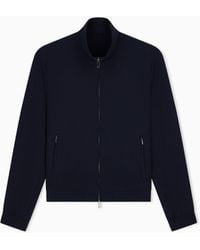 Emporio Armani - Full-Zip Blouson - Lyst