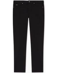 Emporio Armani - J06 Stretch-Fabric Slim-Fit Trousers - Lyst