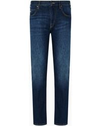 Emporio Armani - J45 Regular-Fit Denim Jeans - Lyst