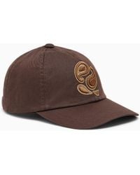 Emporio Armani - Baseball Cap With Boteh Capsule Embroidery - Lyst