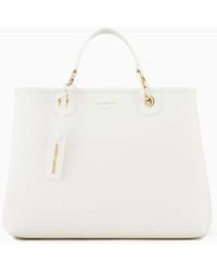 Emporio Armani - Shopper Bag With A Pouch And A Removable Strap Essential - Lyst