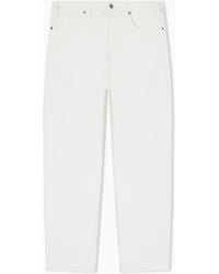 Emporio Armani - Icon Stretch-Drill Oval-Leg Jeans - Lyst