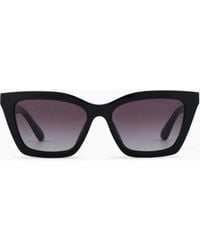 Emporio Armani - Butterfly Sunglasses - Lyst
