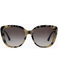 Emporio Armani - Butterfly-shaped Sunglasses - Lyst