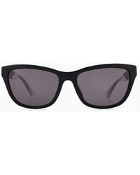 Emporio Armani - Cat-eye Sunglasses - Lyst