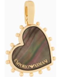 Emporio Armani - Tone Mother-Of-Pearl Charm - Lyst