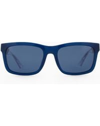 Emporio Armani - Rectangular Sunglasses - Lyst