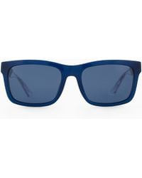 Emporio Armani - Rectangular Sunglasses - Lyst