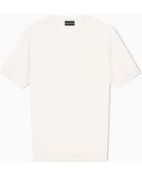 Emporio Armani - Travel Essential Smooth Wool Sweater - Lyst