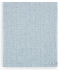 Emporio Armani - Brushed Linen Scarf With Lurex - Lyst