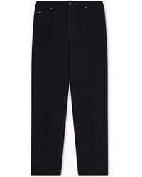 Emporio Armani - Denim Capsule Collection J22 Regular-Fit Hemp-Blend Bull Jeans - Lyst