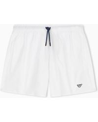 Emporio Armani - Essential Swim Shorts - Lyst