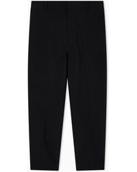 Emporio Armani - Pantalones Chinos De Sirsaca De Nailon - Lyst