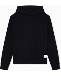 Emporio Armani - Jersey Hooded Sweatshirt - Lyst